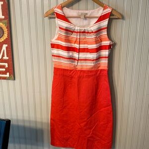 Banana Republic coral dress